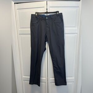 Twillory Performance Tailored Fit Pants Size Men’s 34 Color Gray